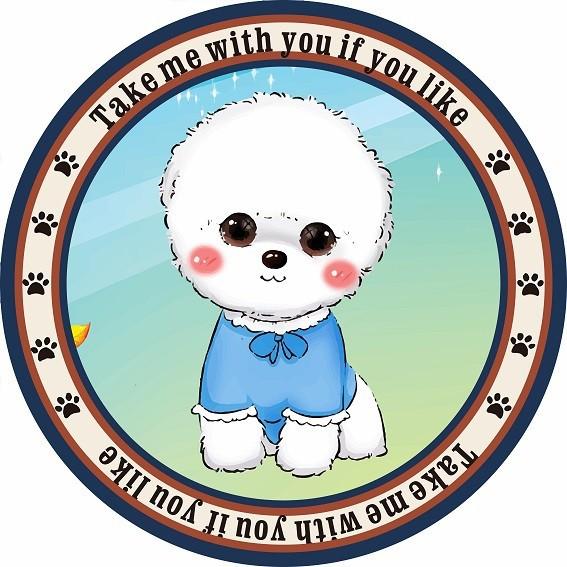 ペットマット 犬用 猫用 丸型 通気性 クッション ピンク 猫 スーパーマン ボストンテリア 緑 ポメラニアン 青 サモエド 犬 ピンク 柴犬(x2)