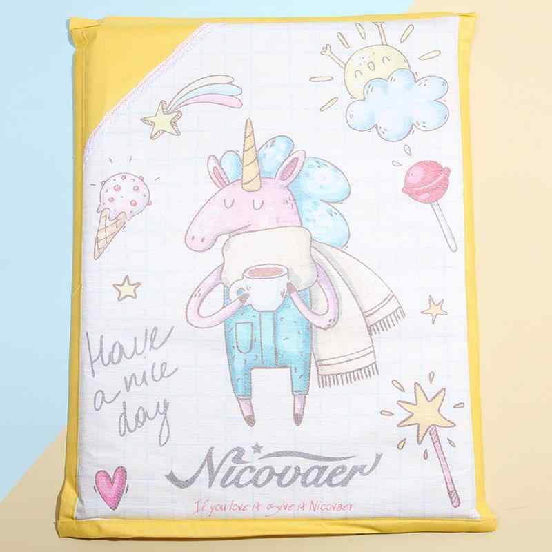 ペット用ベッド 犬 猫 M L 夏用 接触冷感 クールマット 涼しい 涼感 暑さ対策 テディ パグ ドッグ キャット 寝具 イエロー ブルー ユニコーン(x3)