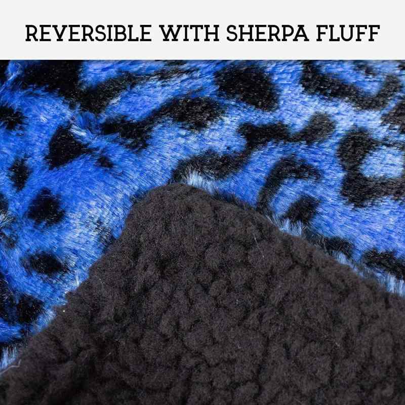 猫 ペットベッド ヒョウ柄 あったか グレー ブラウン(x2)