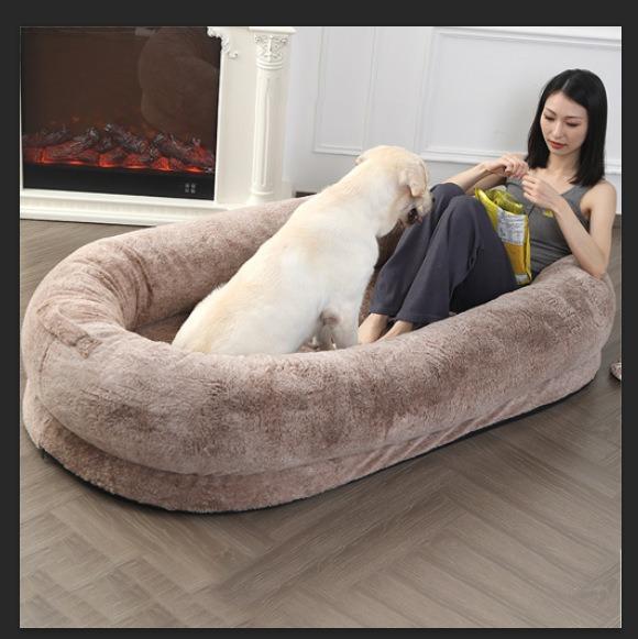 ペット用ベッド 犬 猫 大型 取り外し可能 折りたたみ 洗える 持ち運び可能 ヒョウ柄