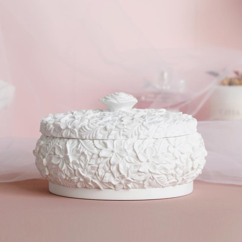 小物入れ デスク収納ケース コスメボックス アクセサリーケース 指輪 ジュエリー収納ケース グレー 白(x10)