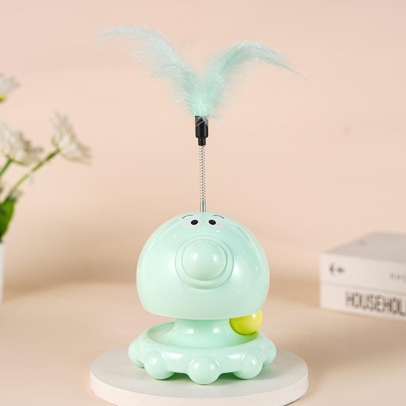 猫 おもちゃ 猫用 セット 猫じゃらし 薄荷 ボール 回転 ボール パステルカラー ストレス解消 運動不足解消