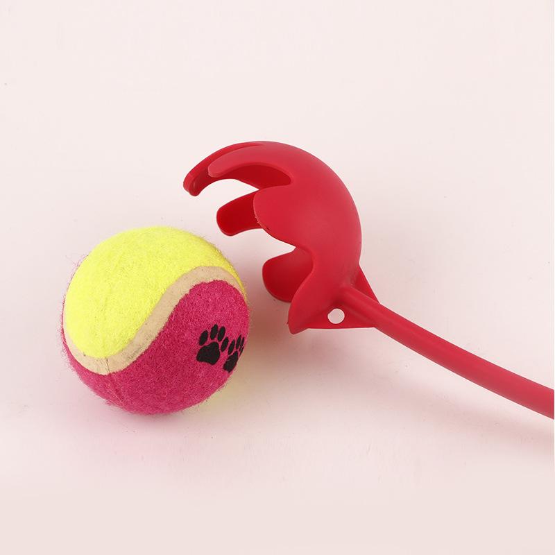 犬用おもちゃ 投げるおもちゃ 犬 訓練用おもちゃ 分解可能 投げる棒 投球器 アウトドア 訓練 投げる レッド(x5)