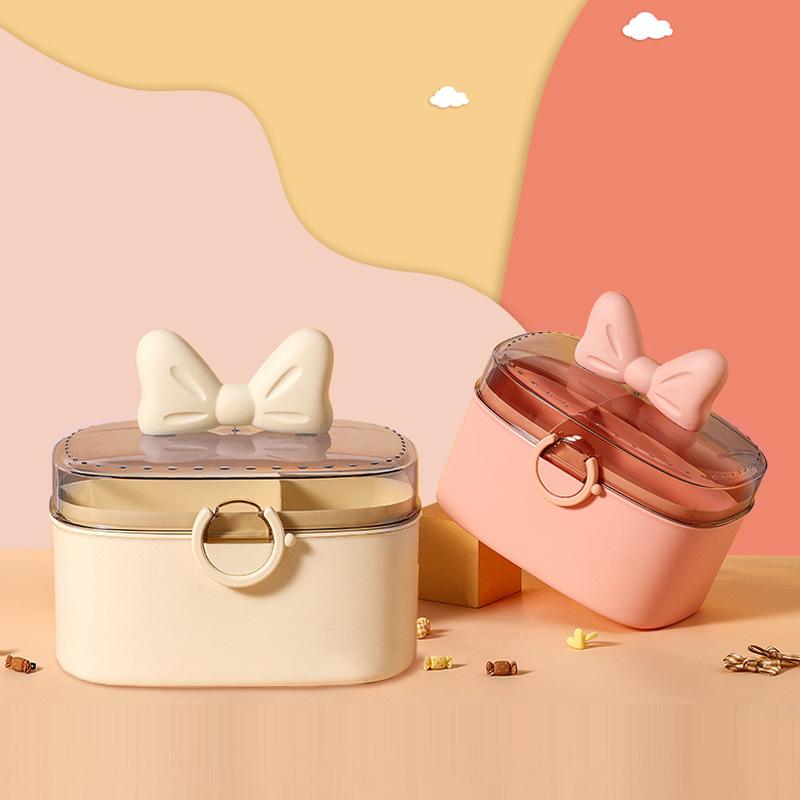 収納ケース キッズ ヘアアクセサリー ボックス 子供 ヘアクリップ ヘアゴム ジュエリーボックス コスメ..