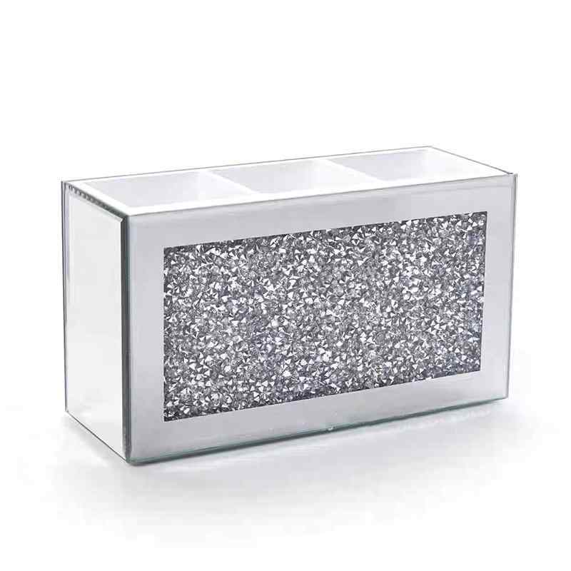 メイクブラシ収納ボックス レディース 卓上 化粧品収納ケース リモコンラック ペン立て 眉毛ペンホルダ..