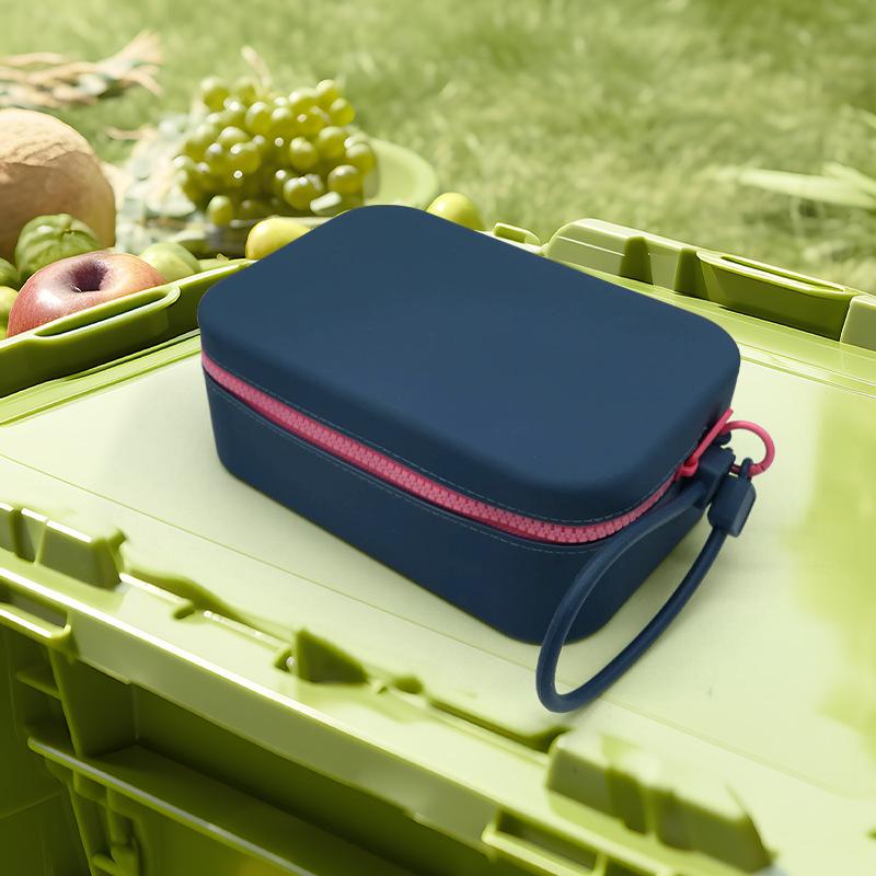 化粧ポーチ レディース シリコン製 防水 防塵 トラベルポーチ 整理用 紺色 オレンジ ピンク系 グレー ..