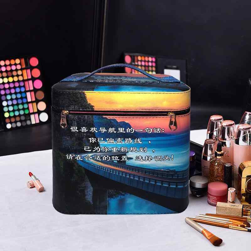 化粧ポーチ レディース レザー 大容量 ハード タイプ コスメポーチ メイクポーチ トラベル 旅行 用 かわいい おしゃれ 機能的 軽量 小型 ダブル レイヤー 金属 アニマル 柄(x10)