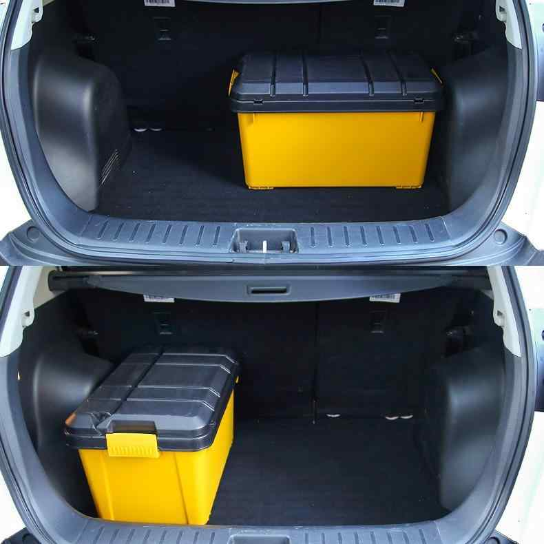 車載収納箱 カー収納ボックス トランクボックス 整理箱 55L プラスチック製 大容量 多用途 自動車 車用..