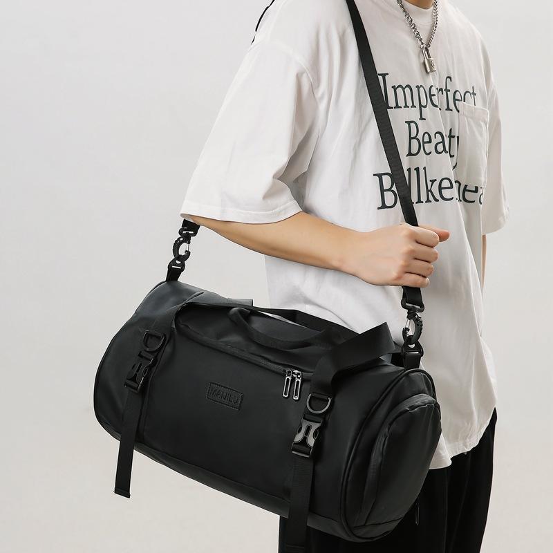 ヨガバッグ 男女兼用 乾湿分離 ヨガマット収納 シューズ収納 2WAY 撥水加工 大容量 旅行 スポーツジム ..