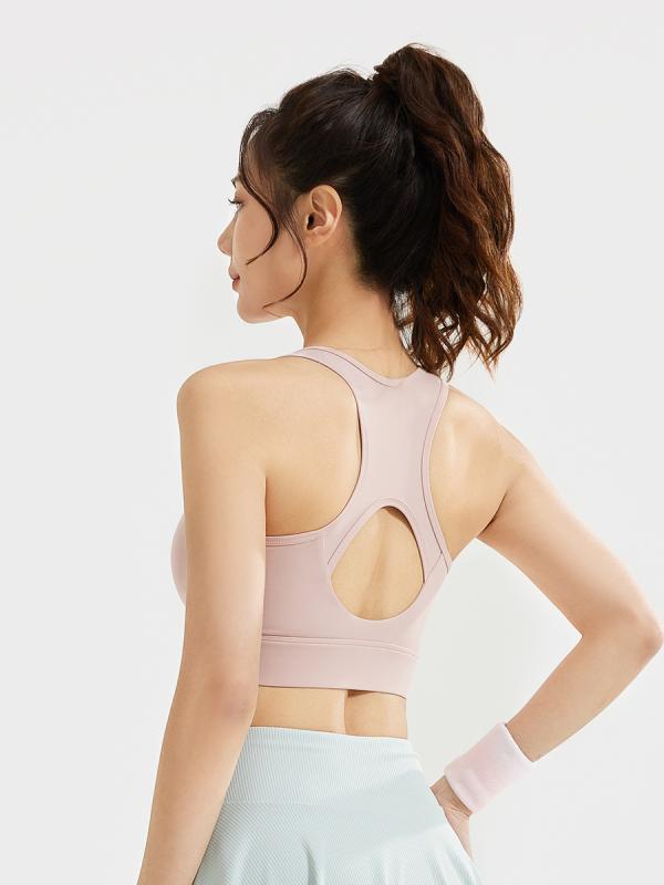 スポーツブラ レディース ランニング ウェア 揺れにくい ヨガ トップス 吸汗速乾 前開き ジム フィット..