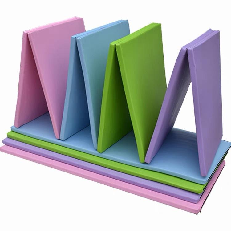 ヨガマット ダンスマット エクササイズマット スポーツ トレーニングマット PUレザー 厚手 大判 軽量 ..