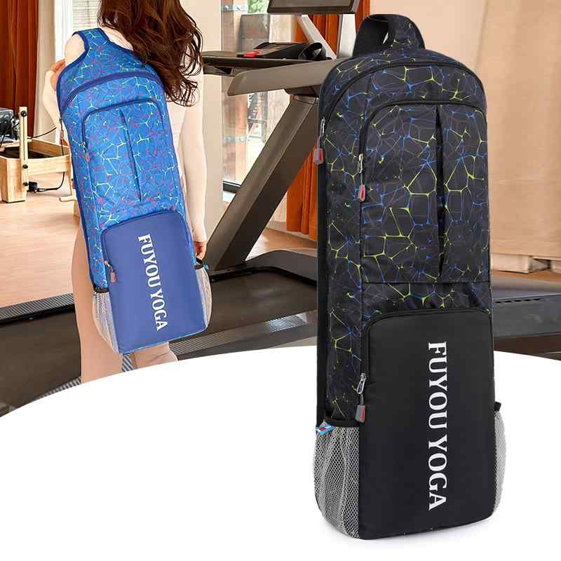 ヨガバッグ 大容量 レディース ショルダーバッグ ヨガマット ケース 収納 撥水 オックスフォード生地 ..