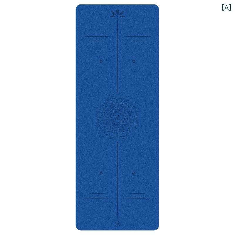 ヨガマット レディース 男性用 ココナッツ繊維 PU ゴム 滑り止め エクササイズマット トレーニングマット フィットネス 腹筋 体幹 183cm 68cm ブ...