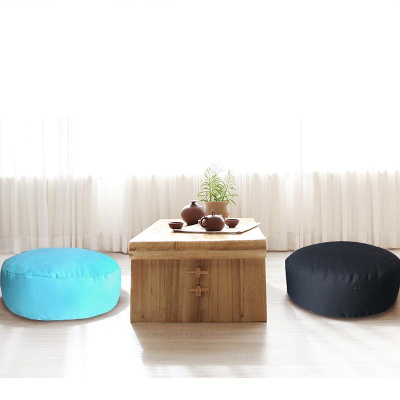 座布団 瞑想用 クッション フロアクッション PP綿 布製 蒲団 瞑想 禅 ヨガ 柔らかい 厚手 円形 チェア..