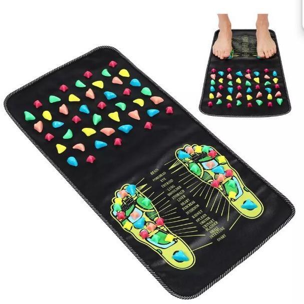 健康グッズ 足つぼマット レディース メンズ 兼用 マッサージ ストーン畳 リフレクソロジー ストレッチ..