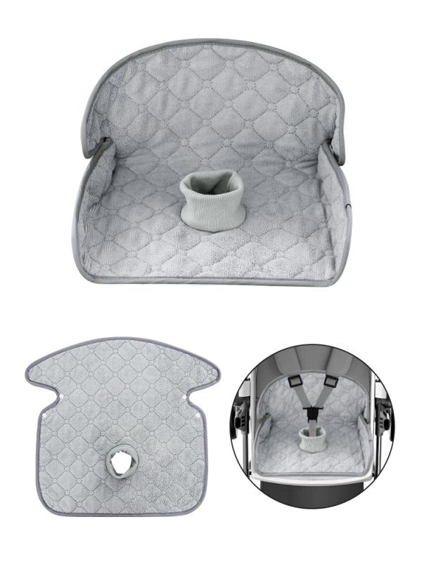 ベビー 子供用 チェアシート おむつ替えシート ポリエステル繊維 吸水 汚れ防止 折り畳み可能 カーキ ..