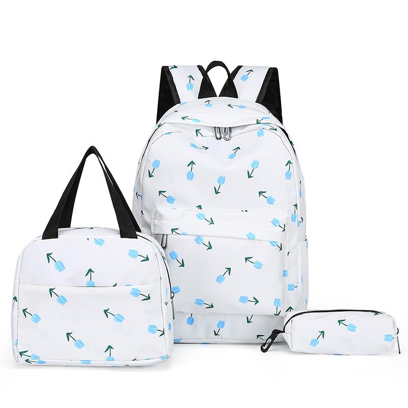 リュック レディース メンズ 大容量 通学 かわいい ナイロン バックパック ベア アニマル プリント 旅..