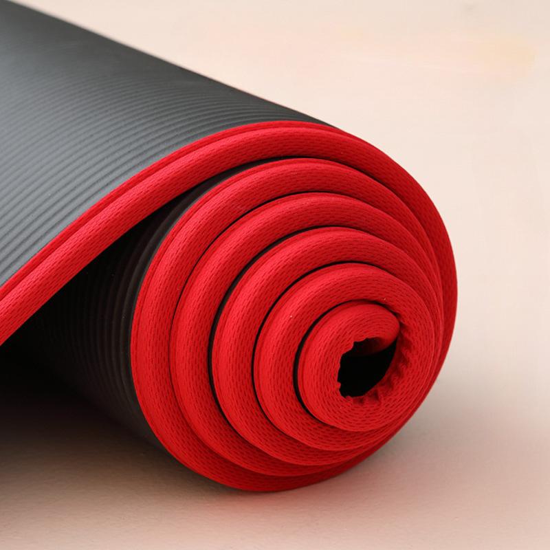 ヨガマット 初心者 レディース スポーツマット エクササイズマット トレーニングマット 防滑 厚手 ワイ..