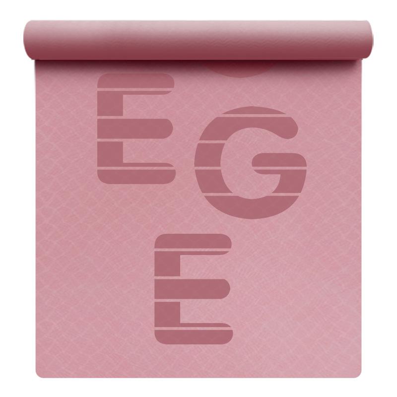 ヨガマット レディース TPE 静音 衝撃吸収 滑り止め ダンス ヨガ 183cm×61cm エクササイズマット トレ..