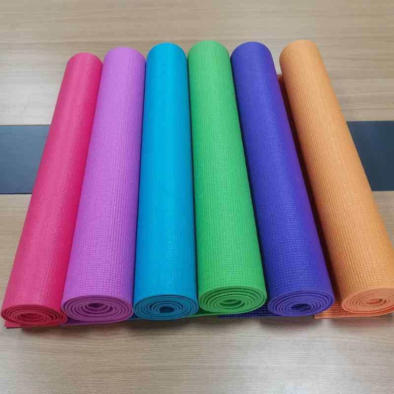 ヨガマット レディース メンズ キッズ 高密度PVC 滑り止め 初心者 トレーニング スポーツ 運動 ダイエ..