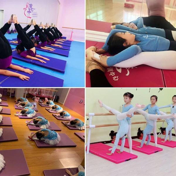 体操マット 学校 学生 健身 ヨガマット 練功マット 厚手 折りたたみ スポンジマット 子供 ダンスマット 牛津布 PU EPE