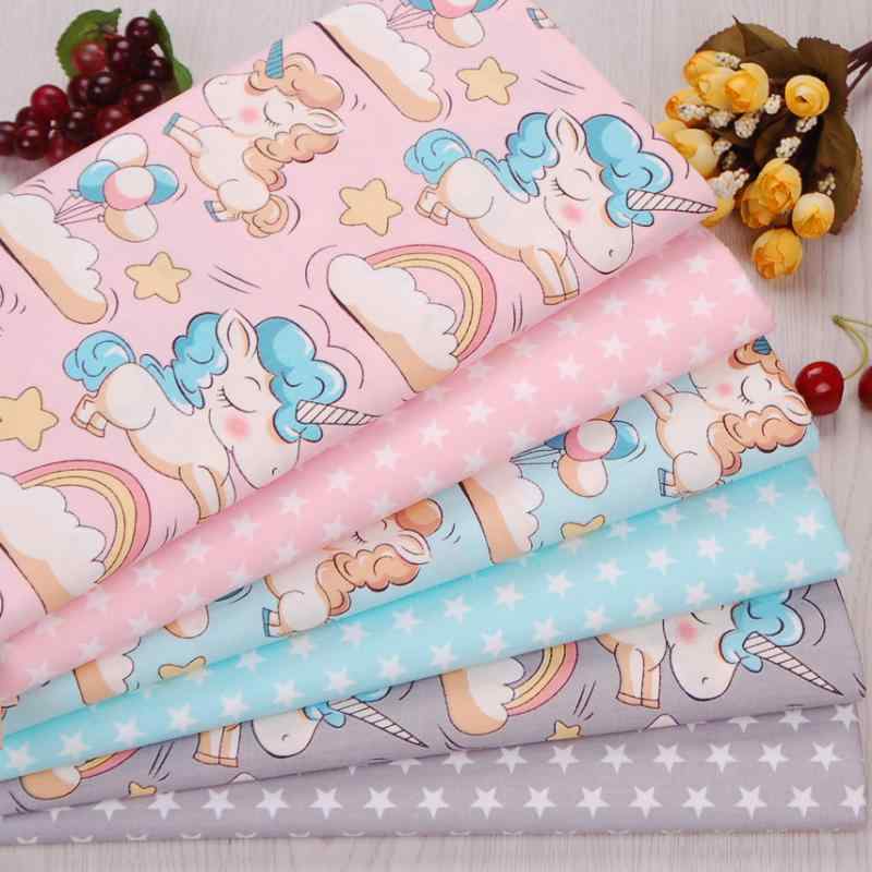 生地・布地 キッズ 小馬柄 コットン 斜文織 全幅160cm 綿 детска дреха カバー детска стая 寝具 パジ..