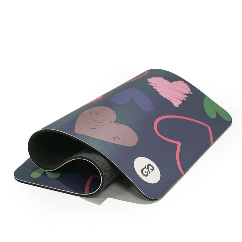 ヨガマット PU かわいい柄 倒立マット 膝パッド 肘当て 体操マット エクササイズマット 滑り止め 吸汗 ..