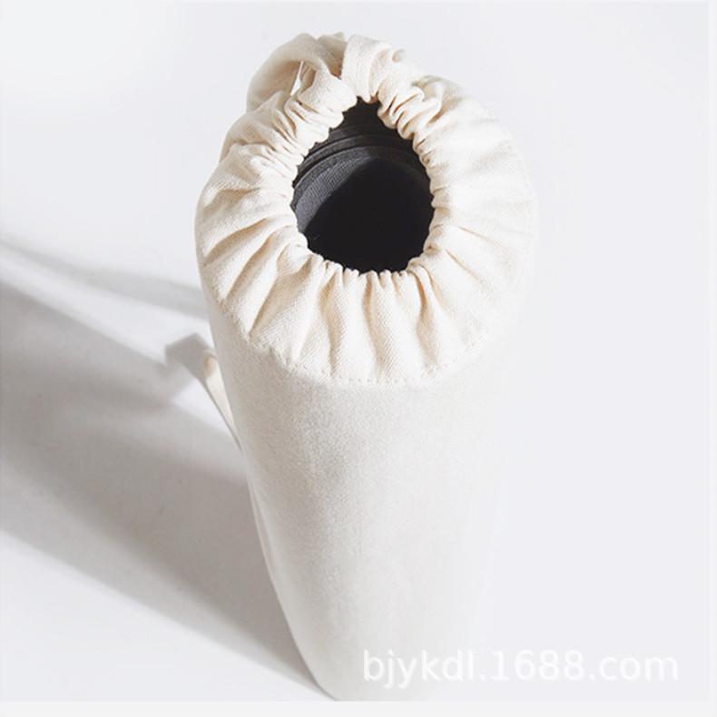 ヨガマット バッグ ヨガ 収納 巾着袋 綿布 無地 カスタマイズ ロゴ入れ可能