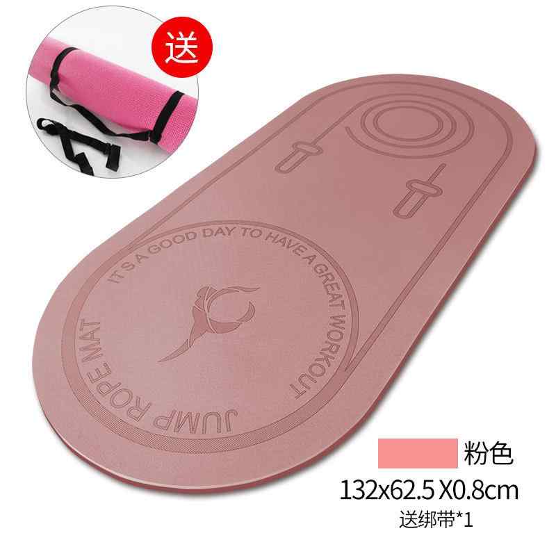 ヨガマット TPE 縄跳び 防音 減震マット ホーム ランニング スポーツ フィットネス ダンス 室内 トレー..