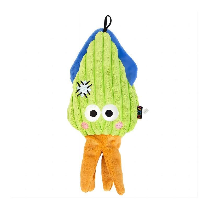 犬用おもちゃ ぬいぐるみ 噛むおもちゃ 耐久性 歯磨き 発声 ぬいぐるみ サメ イカ カニ タツノオトシゴ..