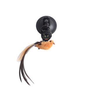 猫 おもちゃ レディース 伸縮 吊り下げ式 鳥 羽根 ぬいぐるみ 揺れる ストレス解消 運動不足解消