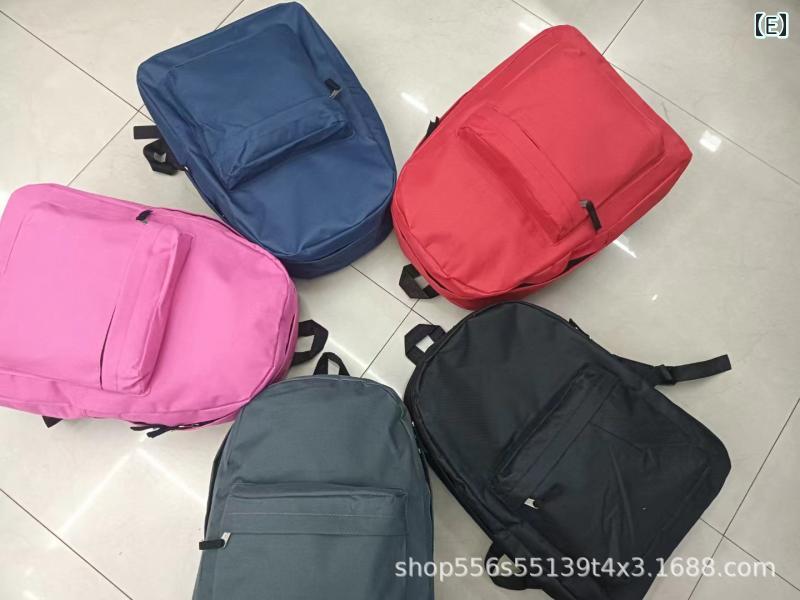 リュックサック レディース メンズ 防水 大容量 600D オックスフォード生地 軽量 スポーツ 学生 旅行 鞄 赤 ピンク 紺 グレー 黒(4)
