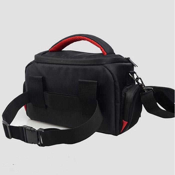 カメラバッグ ショルダーバッグ ポリエステル 防水 耐摩耗 撥水 衝撃吸収 一眼レフカメラ対応 ブラック..