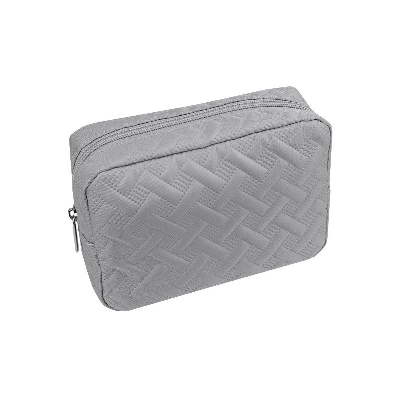 小物入れ データケーブル収納バッグ レディース 旅行 携帯用 ポリエステル 防水 大容量 デジタルアクセサリー 化粧ポーチ ピンク系 グレー ブラック