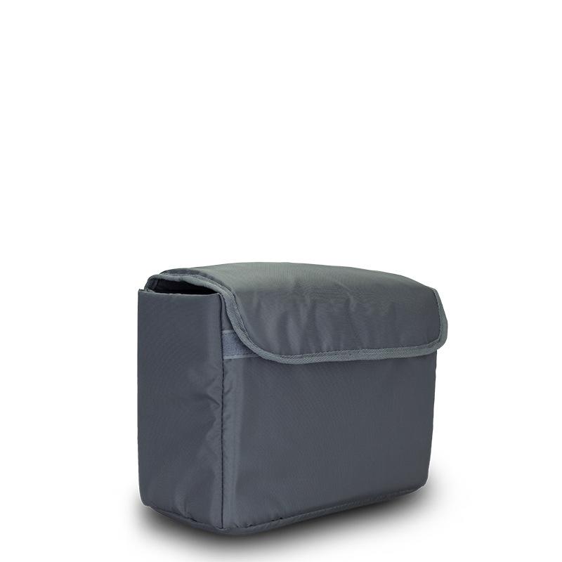 カメラバッグ レディース メンズ インナーバッグ ナイロン 耐摩耗性 盗難防止 耐衝撃 青 クッション 衝..