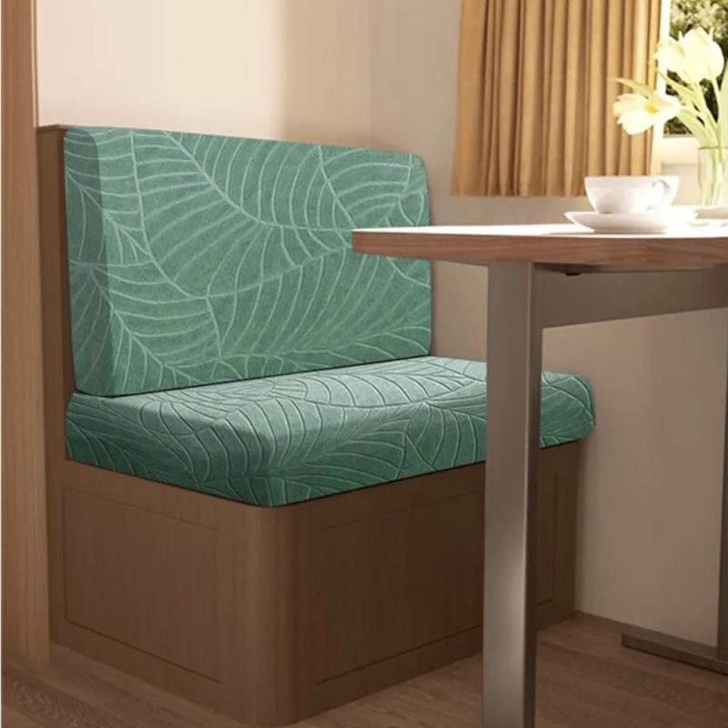 ソファセット 撥水加工 葉柄 ジャカード 椅子カバー 車載 厚手 滑り止め ストレッチ 伸縮 座面カバー ..