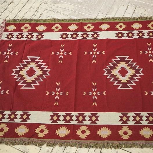 ソファカバー ソファタオル ポリエステル製 幾何学模様 滑り止め 防塵 北欧風