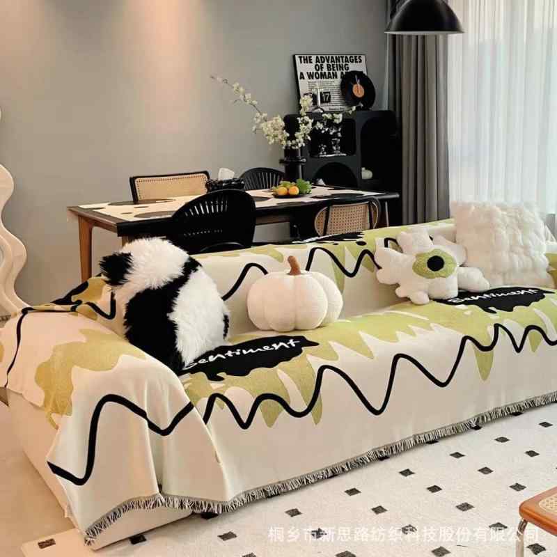 ソファ ソファカバー マルチカバー シェニール 肘付き 肘なし 防塵 キズ防止 ソファ保護 1人掛け 2人掛け 3人掛け 4人掛け 花柄 INS風 抹茶グリーン コーヒー色