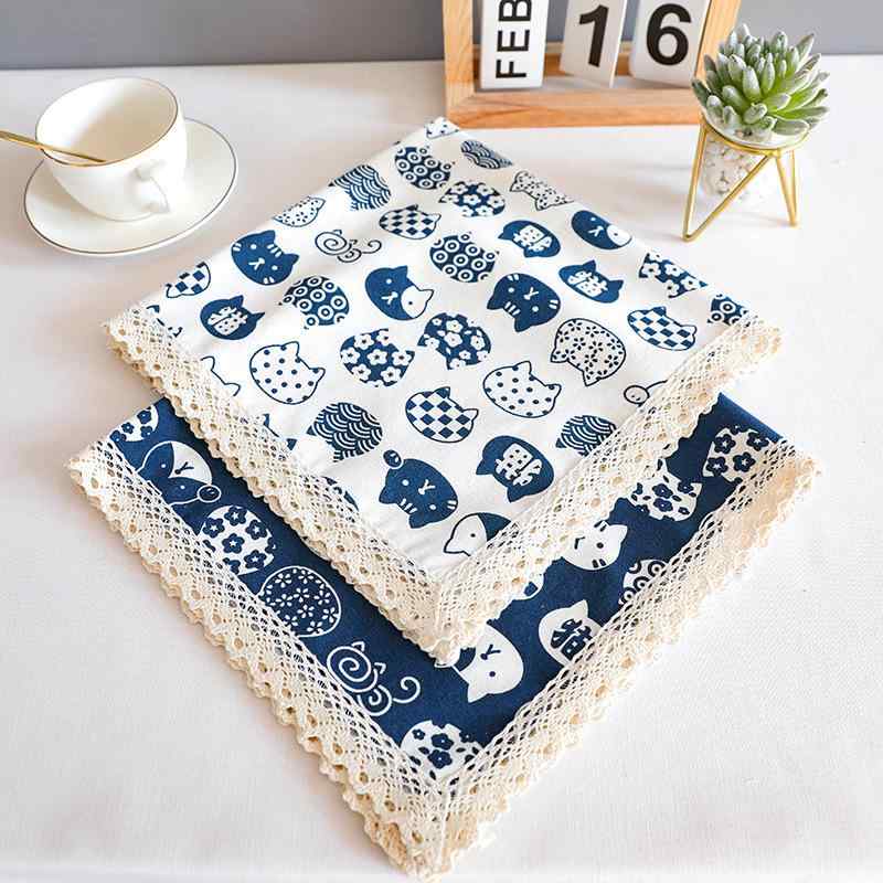 ダストカバー ベッドサイドキャビネットカバー デスクトップパソコンカバー 綿麻 プリンターカバー レ..