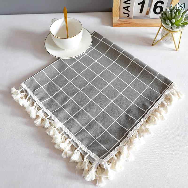 布 デスクトップパソコンカバー プリンターカバー ほこりよけ ベッドサイドテーブルクロス キャビネッ..