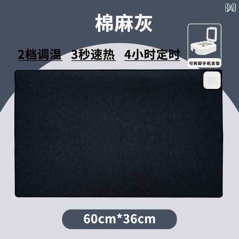 暖房グッズ デスクマット レディース メンズ オフィス用 暖房 マウスパッド 暖か デスクパッド 接触冷..