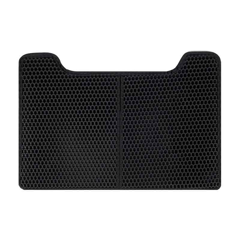 猫砂マット レディース 二層構造 EVA素材 折りたたみ式 猫トイレマット 砂取りマット スプラッシュ防止..