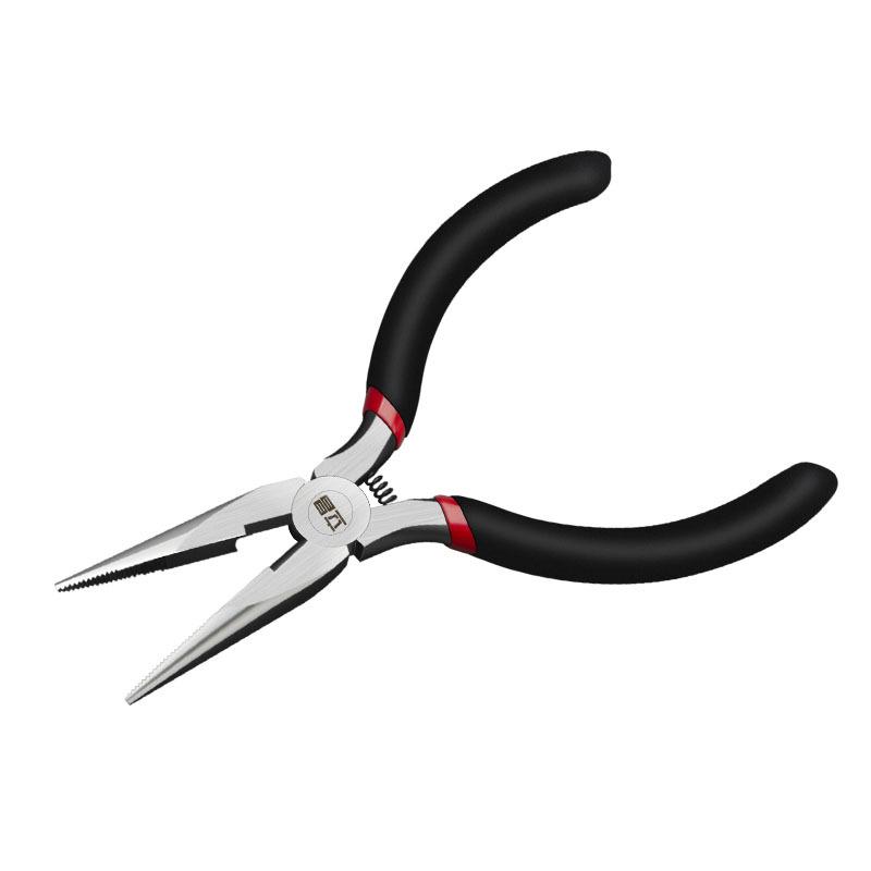 工具 ペンチ ミニ ラジオペンチ ニッパー 多機能 ワイヤーストリッパー 精密 小型 DIY 手芸 5寸 約17cm(4)