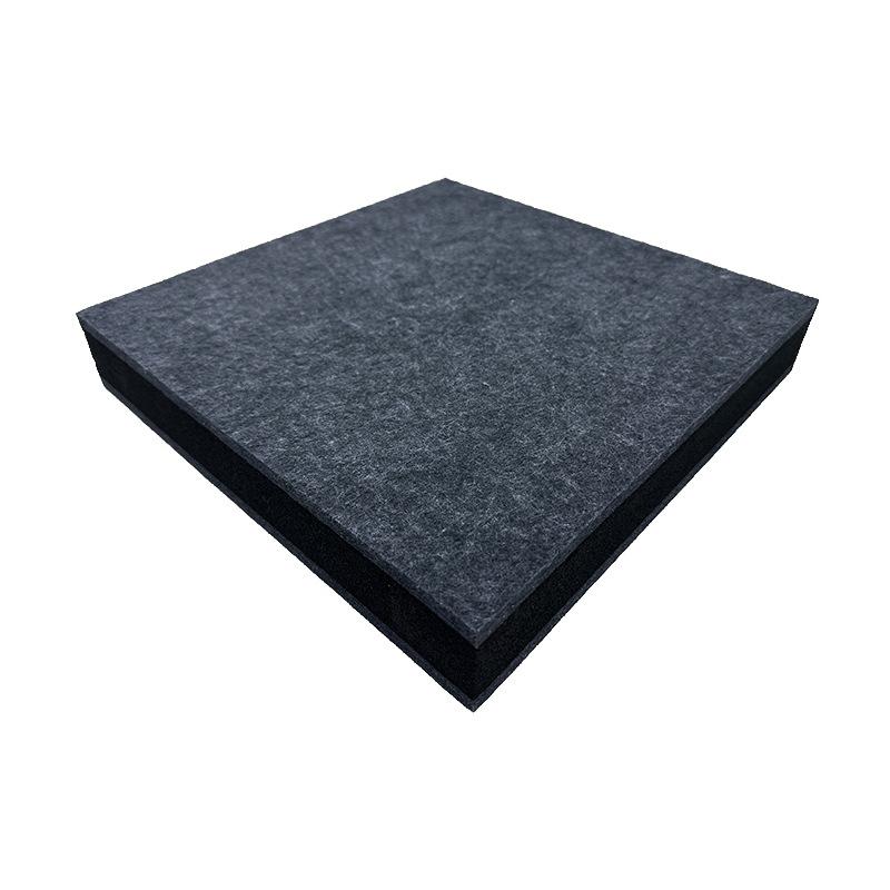 防音マット 衝撃吸収マット ドラム ピアノ スピーカー ウーファー ランニングマシン 振動軽減 静音 ポリエステル繊維(x2)