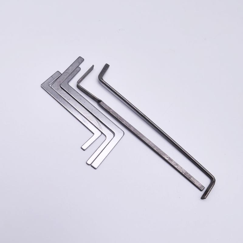 工具セット 鍵屋 修理工具 形状 レンチ 取り外し 手動 レンチ 錠 取り外し レンチ 鉄材 研磨