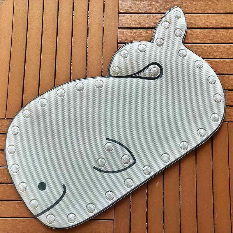 ベビー バスルーム マット 滑り止め 加工 プレイマット 浴室マット 足ふきマット PVC製 ストライプ 無..