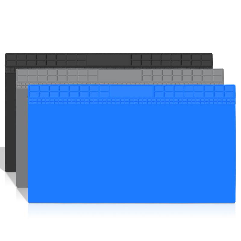 工具 メンテナンスマット シリコン 耐熱 作業台 パソコン スマホ 分解 修理用 ツール 断熱 静電気防止 ..