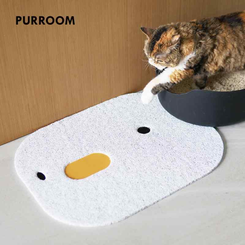 猫 猫砂マット ペット用品 防滑 防水 玄関マット プラスチック製(x50)
