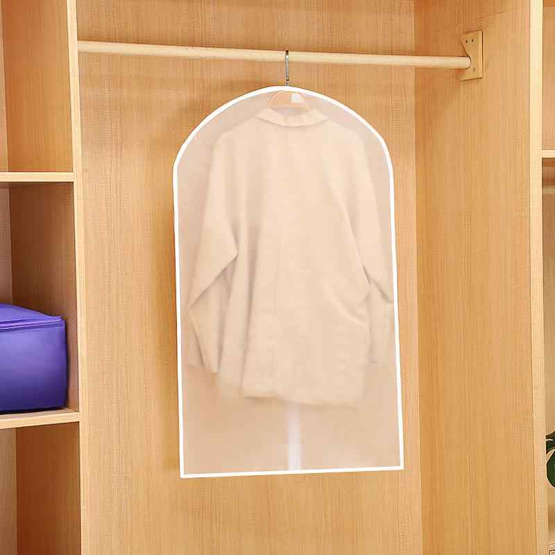 衣類防塵カバー ロングコート ダウンジャケット 収納袋 透明 防塵 防潮 クローゼット 整理