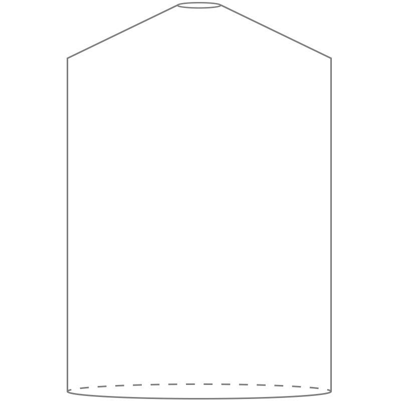 衣類カバー 透明 防塵 スーツ コート 収納袋 クローゼット 吊り下げ式 プラスチック製 5個2